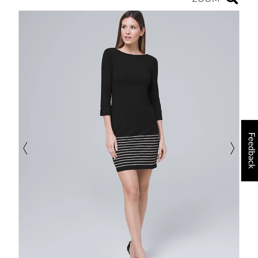 White House Black Market Shift dress